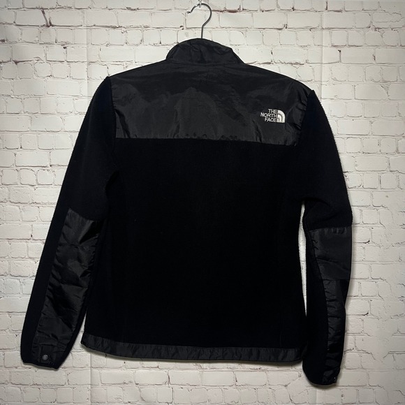 The North Face Women's Denali Fleece Jacket Black Full Zip PolarTec Warm Layer M - Picture 2 of 12